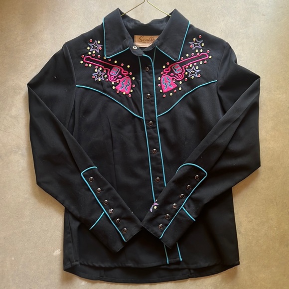 Scully long sleeve retro shirt Size small. - Picture 1 of 4